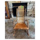 Bent willow rocking chair, Amish made