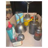 Oil cans, etc as shown