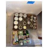 Quart jars and canning misc