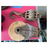 Pair of pulleys