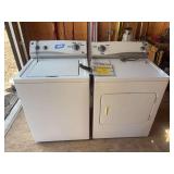Kenmore electric washer and dryer set - clean, lightly used