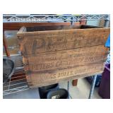 Peters small arms ammunition wooden box