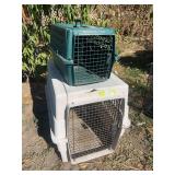 Large pet kennel and small kennel