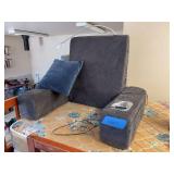 Gamers chair with light, cupholder and massage??