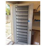 Over the door shoe rack
