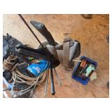 Gun parts pieces and accessories includes container full of miscellaneous shells 22 and other,