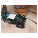 Like new orbit, lawn tractor with instruction manual