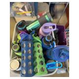 Tote full of portable drinkware