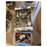 Fruit jars and misc