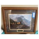 “Book Cliff’s Elk 1” by Michael Coleman 23 by 19