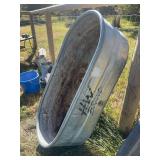 HW galvanized stock tank