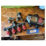Ace water timer and multiple attachment Spickets