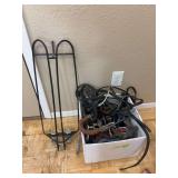 Wall mount saddle rack, misc tack