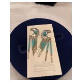 Handcrafted Sterling Pierced Earrings