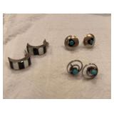 Unmarked earrings