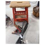 Jumper cables, Tool stool