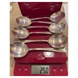 Wright Kay & Co Sterling Flatware-Check all photos for weight, see description for counts (not a complete set), includes wood box