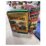 Lincoln Logs, Vintage American Logs
