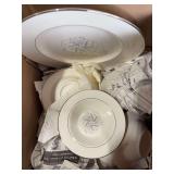 Celeste China Set (it was not unwrapped so could have chips)