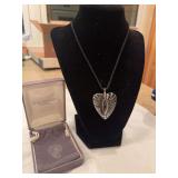 Waterford Crystal Heart Necklace