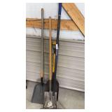 Kobalt rake, shovels