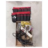 Bungees, tool holders, rope