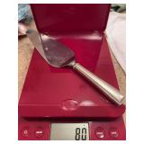 Sterling handled pie server