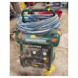 Master Force 225 max PSI portable rapid recovery air compressor