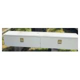 Weatherguard 90” 2 drawer truck side box