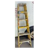 Werner 6 ft double-sided step ladder