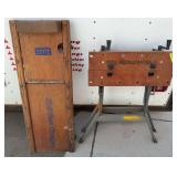 Wood car creeper and workmate stand