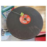 Six new chop saw blades