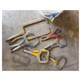 Quantity of welding vise grips