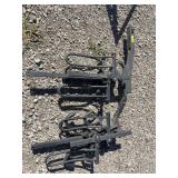 4 bike foldable hitch carrier