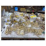 100s of Brass PEX fittings, 1/4 turn valves, drain valves and more