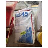 218 lb bags of number 45 joint compound, and one bag of 90