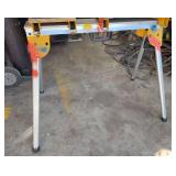 DeWalt miter saw stand and two pair of brackets