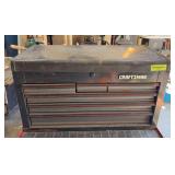 Craftsman 26 inch 6 drawer tool chest with tools as shown