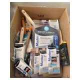 Assortment of new paint brushes
