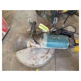 Makita electric concrete saw grinder style