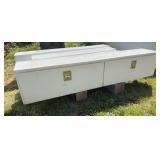 Weatherguard 90” 2 drawer truck side box