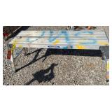 Werner walkboard 20” tall x 4’