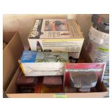 Auto and trailer accessory lighting includes trailer light kits, driving lights, fog lights, more tail lights, clearance lights, bicycle lift, wax master car buffer