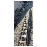 40’ aluminum extension ladder