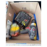 Porter Cable cordless drill, charger and battery 18V