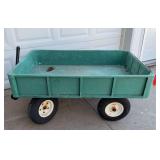 4 wheeled garden cart