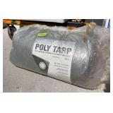 30x50 heavy duty poly tarp new in the wrapper
