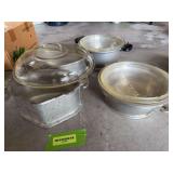 Guardian ware hammered aluminum pans
