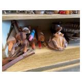 Rolling pins, Corn Husk doll, baking pans, bread pan (bring box to pack)