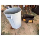 Trash can, DeWalt tool soft side case, basket